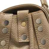 POSTINA® M IN PELLE MARTELLATA GREY CRETA | Zanellato