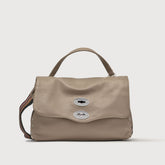 POSTINA® S IN PELLE MARTELLATA GREY CRETA | Zanellato