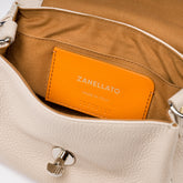 POSTINA® BABY IN PELLE MARTELLATA WHITE CARNAROLI | Zanellato