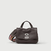 POSTINA® BABY IN PELLE MARTELLATA BROWN DOLCE AMARO - Mini Bag | Zanellato