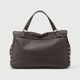 POSTINA® M IN PELLE MARTELLATA BROWN DOLCE AMARO | Zanellato