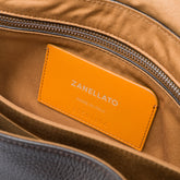 POSTINA® S IN PELLE MARTELLATA BROWN DOLCE AMARO | Zanellato