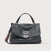 POSTINA® S IN PELLE MARTELLATA DARK NAVY | Zanellato