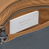 POSTINA® S IN PELLE MARTELLATA DARK NAVY | Zanellato