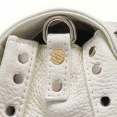 POSTINA® BABY IN PELLE MARTELLATA BIANCO LATTE | Zanellato