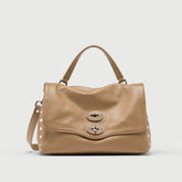 POSTINA® S IN PELLE LISCIA GREY TIMO DI RAVENNA - Postina® | Zanellato