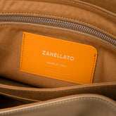 POSTINA® S IN PELLE LISCIA GREY TIMO DI RAVENNA | Zanellato
