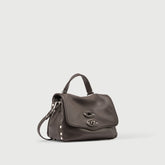 POSTINA® BABY IN PELLE LISCIA BROWN MARENGO - Postina® | Zanellato