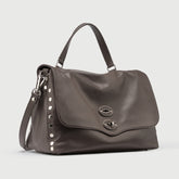 POSTINA® M IN PELLE LISCIA BROWN MARENGO - Postina® | Zanellato