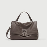 POSTINA® S IN PELLE LISCIA BROWN MARENGO - Postina® | Zanellato