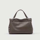 POSTINA® S IN PELLE LISCIA BROWN MARENGO | Zanellato