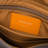 POSTINA® S IN PELLE LISCIA BROWN MARENGO | Zanellato