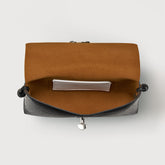 LETTERA® S IN PELLE MARTELLATA BLACK NERO | Zanellato