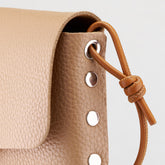 LETTERA® S IN PELLE MARTELLATA BROWN CANTUCCI | Zanellato