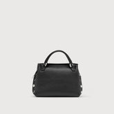 POSTINA® SBABY IN PELLE LAMINATA BLACK NERO | Zanellato