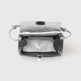 POSTINA® SBABY IN PELLE LAMINATA BLACK NERO | Zanellato