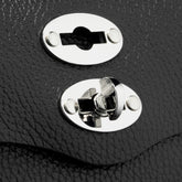 POSTINA® SBABY IN PELLE LAMINATA BLACK NERO | Zanellato