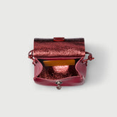 POSTINA® SBABY IN PELLE LAMINATA RED MONTEPULCIANO D'ABRUZZO | Zanellato