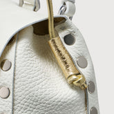 POSTINA® SBABY IN PELLE LAMINATA WHITE LATTE | Zanellato