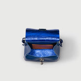 POSTINA® SBABY IN PELLE LAMINATA BLUE MORE DI ROVO | Zanellato