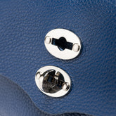 POSTINA® SBABY IN PELLE LAMINATA BLUE MORE DI ROVO | Zanellato