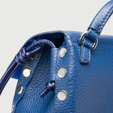 POSTINA® SBABY IN PELLE LAMINATA BLUE MORE DI ROVO | Zanellato