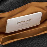 DOTTA® BABY IN PELLE MARTELLATA BLACK NERO | Zanellato