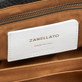 DOTTA® S IN PELLE MARTELLATA BLACK NERO | Zanellato