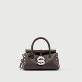 DOTTA® BABY IN PELLE MARTELLATA BROWN CASTEL DEL MONTE - Dotta® | Zanellato