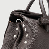 DOTTA® S IN PELLE MARTELLATA BROWN CASTEL DEL MONTE | Zanellato