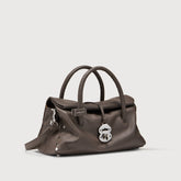 DOTTA® SMALL IN PELLE LISCIA BROWN GIANDUIOTTO - Dotta® | Zanellato