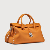 DOTTA® XL IN PELLE MARTELLATA ORANGE DEL DOGE | Zanellato