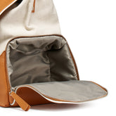 BORSA RACQUET CLUB EXTRA LARGE IN PELLE MARTELLATA BROWN BALCONIERA | Zanellato