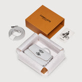 POSTINA® WALLET IN PELLE MARTELLATA GREY CARRARA | Zanellato