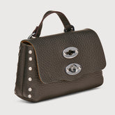 POSTINA® WALLET IN PELLE MARTELLATA BROWN DOLCE AMARO | Zanellato