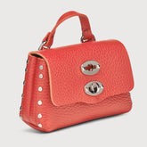 POSTINA® WALLET IN PELLE MARTELLATA RED REGGIANA | Zanellato