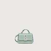 POSTINA® WALLET IN PELLE MARTELLATA GREEN PIPERITA | Zanellato