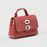 POSTINA® WALLET IN PELLE MARTELLATA RED RADICCHIO DI TREVISO | Zanellato
