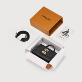 POSTINA® WALLET IN PELLE CACTUS BLACK CRATERE | Zanellato