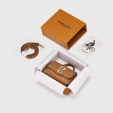POSTINA® WALLET IN PELLE CACTUS BROWN CUOIO ROMANO | Zanellato