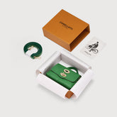 POSTINA® WALLET IN PELLE CACTUS GREEN CORTE DEI GRECI | Zanellato