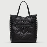 A' SPASSO® M IN TESSUTO BLACK LIQUIRIZIA - Tote Bag | Zanellato