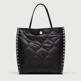 A' SPASSO® M IN TESSUTO BLACK LIQUIRIZIA - Tote Bag | Zanellato